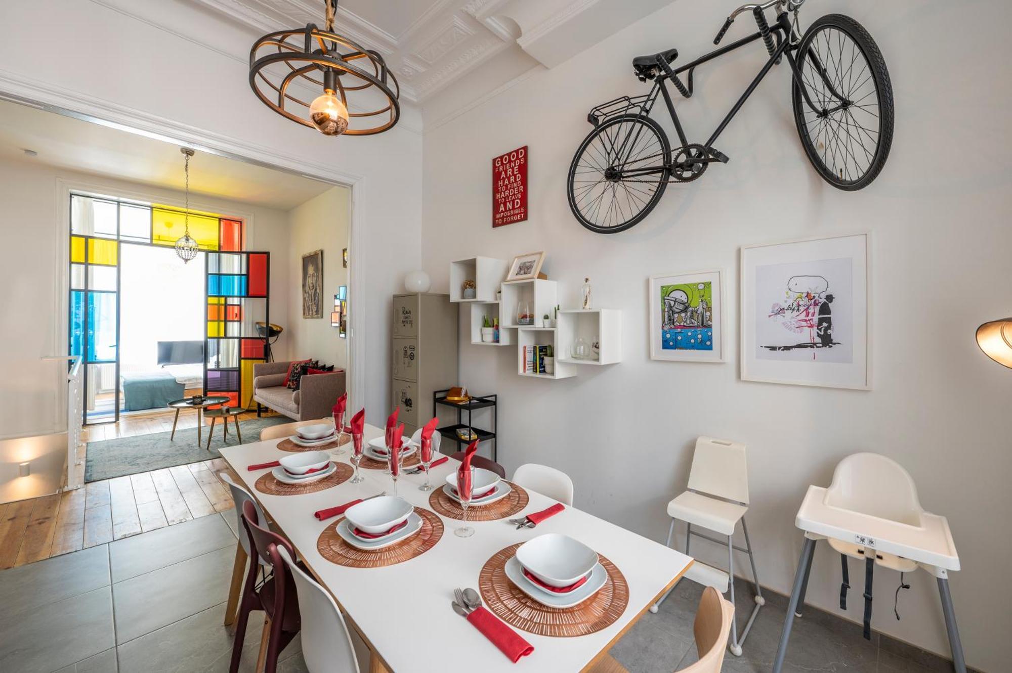 Superb 3 Bedroom & 3 Bathroom Duplex In Brussels City Centre Eksteriør bilde